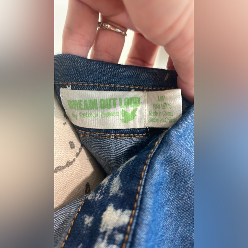 Dream Out Loud beautiful button up top SZ medium EUC 🥰 - Picture 6 of 6